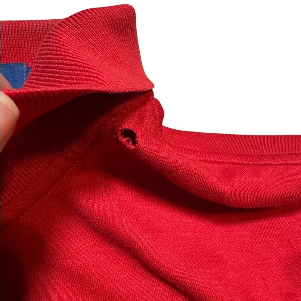 👕 Polo Ralph Lauren Men’s Classic Fit Red Polo Shirt Size L Casual Iconic 🐎 👕